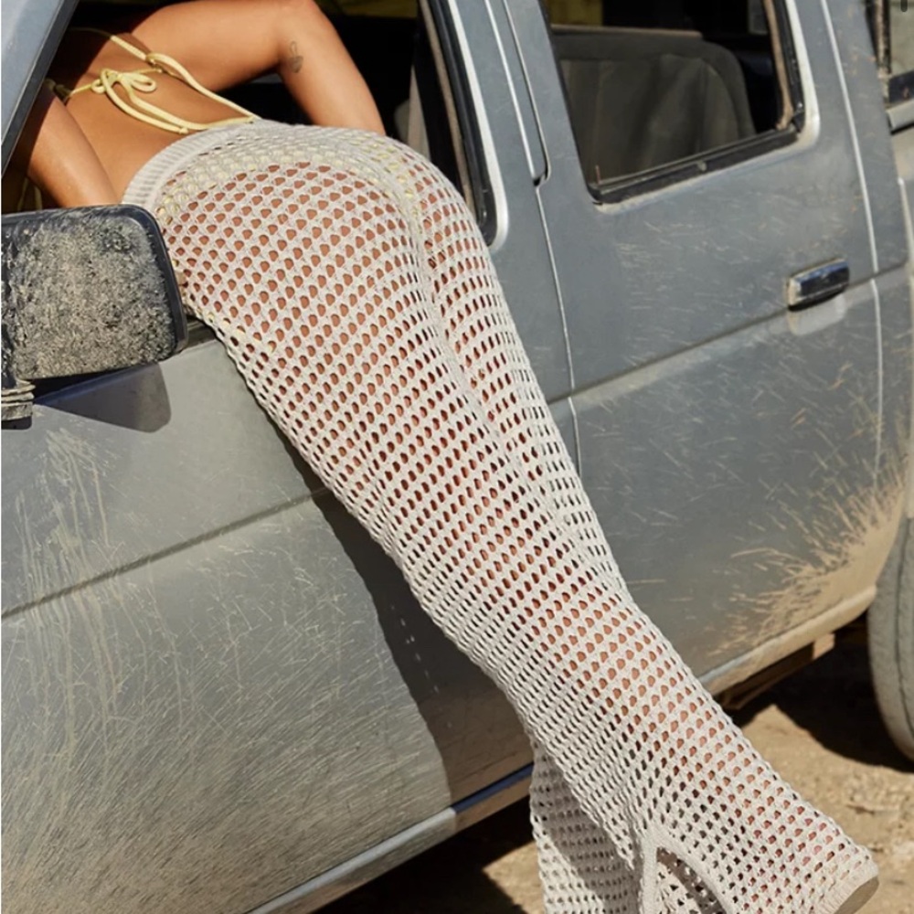 Aerie knitted high waisted cover-up pant